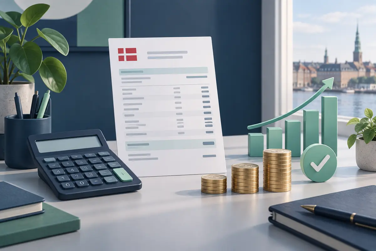 Dansk lønseddel, beregner og lønudvikling