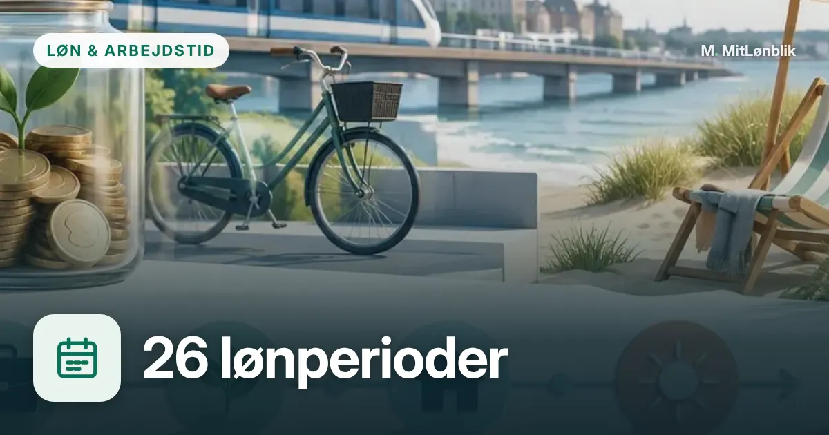 Illustration til 14-dages løn til månedsløn