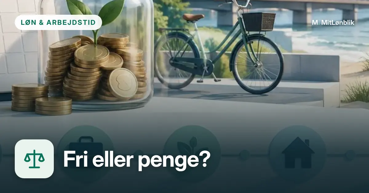 Illustration til Afspadsering eller udbetaling?