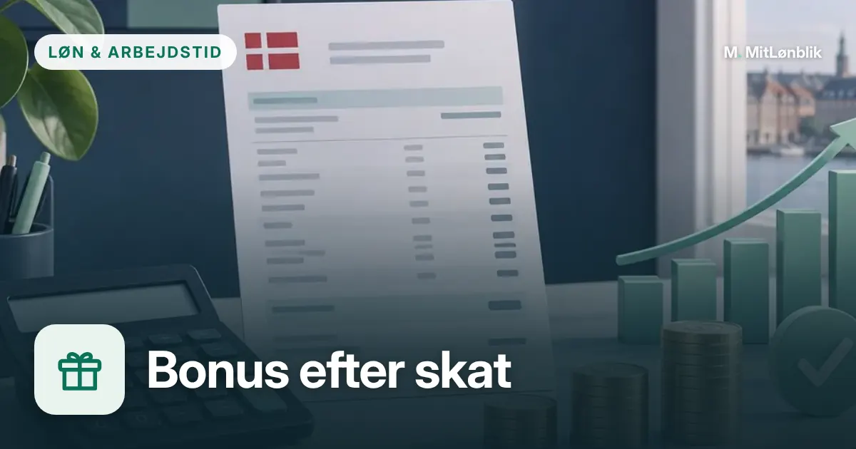Illustration til Beregn bonus efter skat