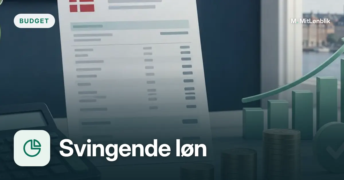 Illustration til Budget med varierende løn