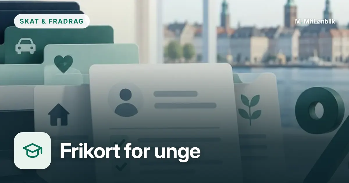 Frikort for unge og studerende – illustration til guiden