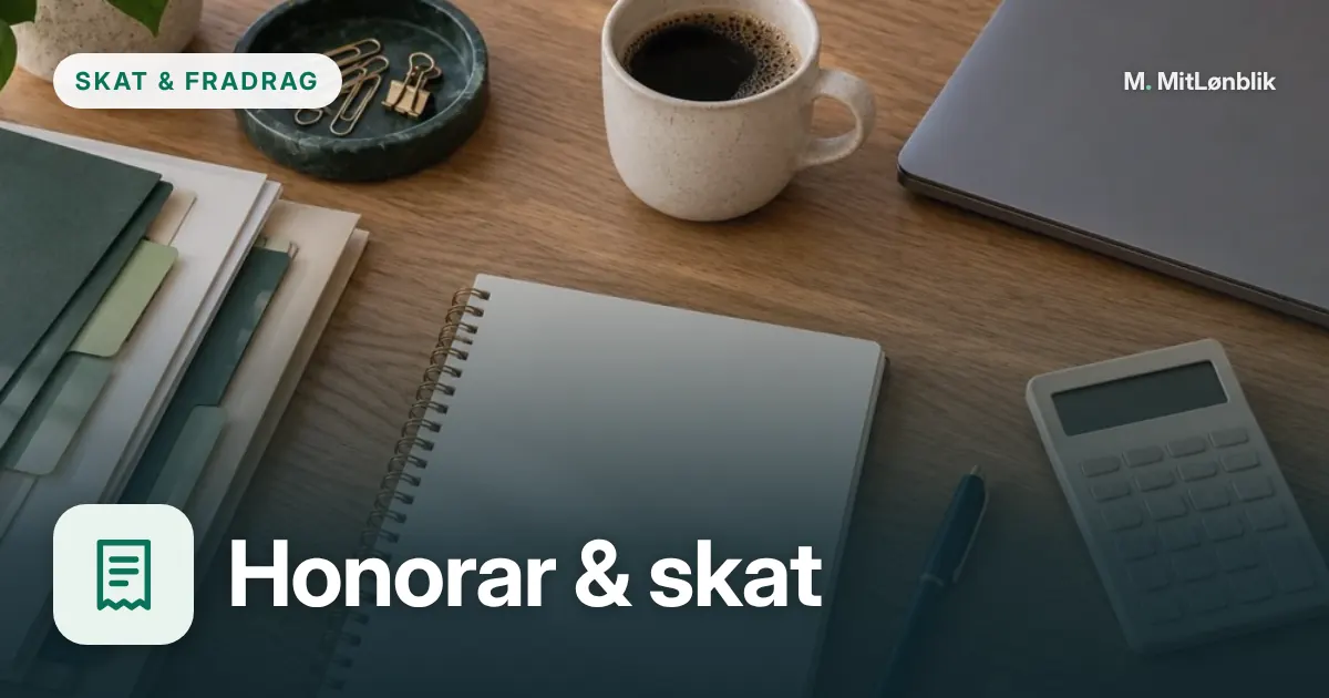 Illustration til Honorar: få styr på skat og reserve