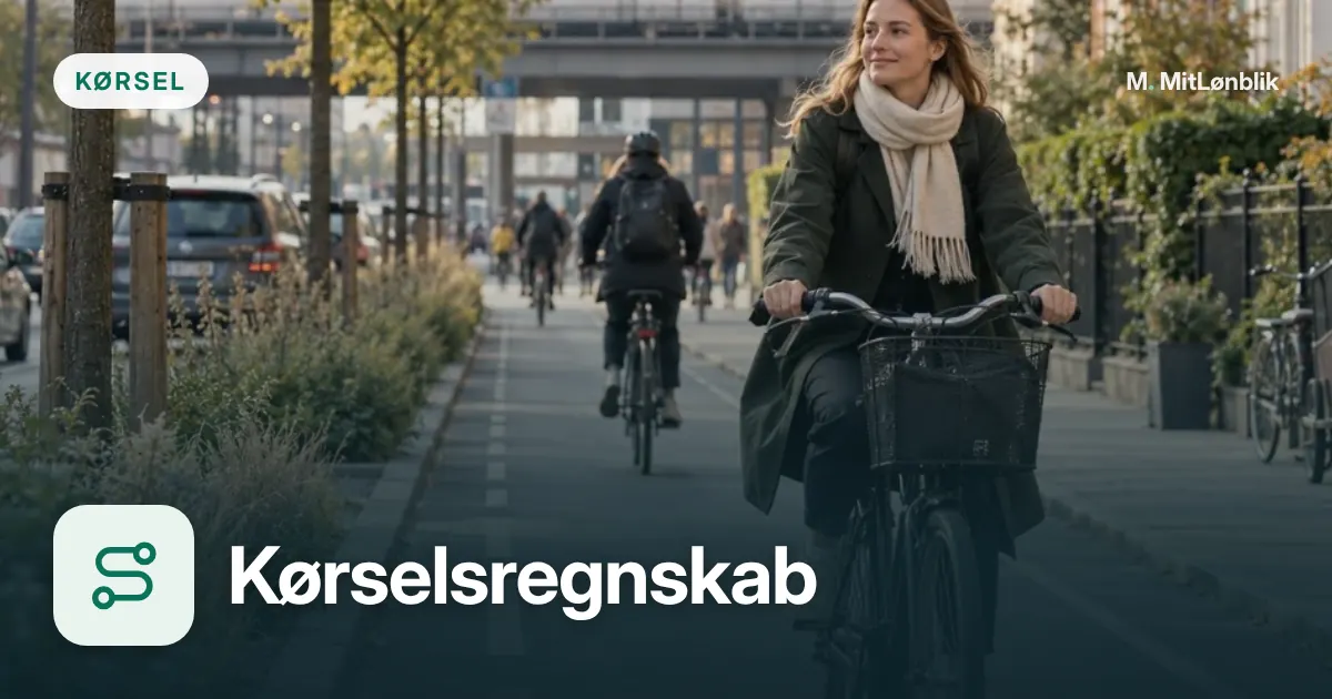 Illustration til Kørselsregnskab: hold styr på turene