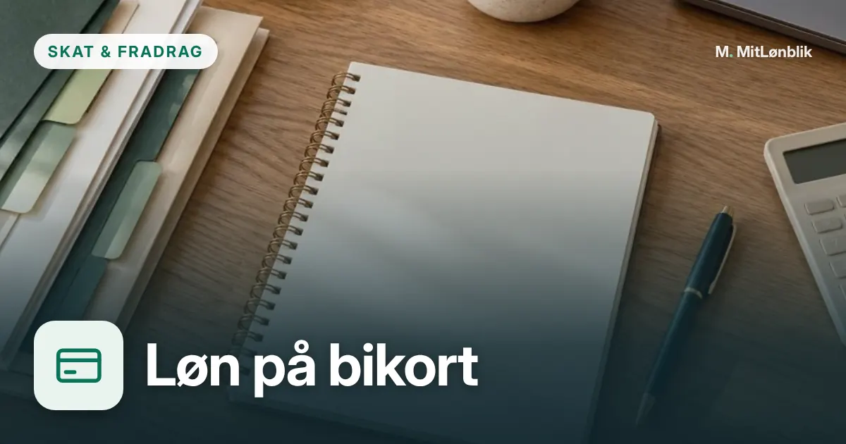 Illustration til Løn efter skat på bikort