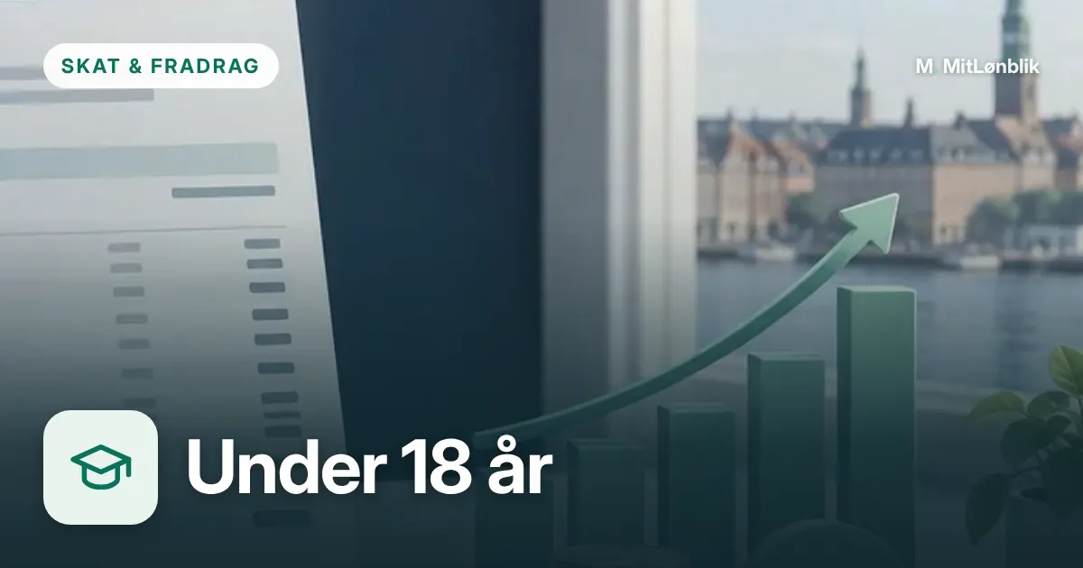 Illustration til Løn og skat, når du er under 18
