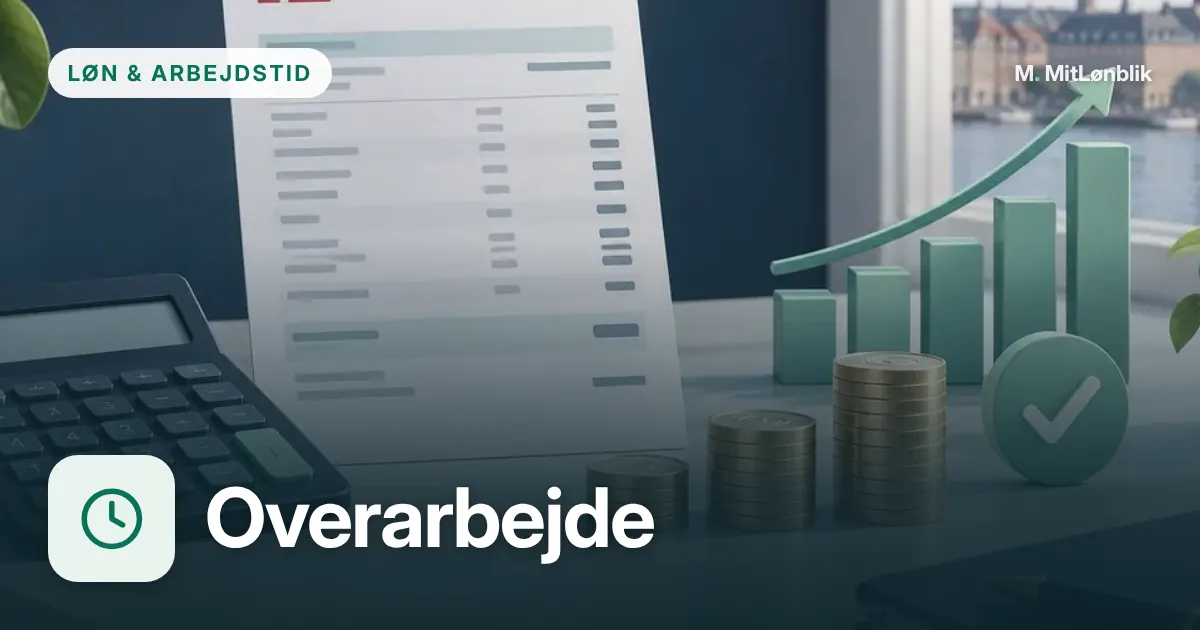 Illustration til Beregn betaling for overarbejde