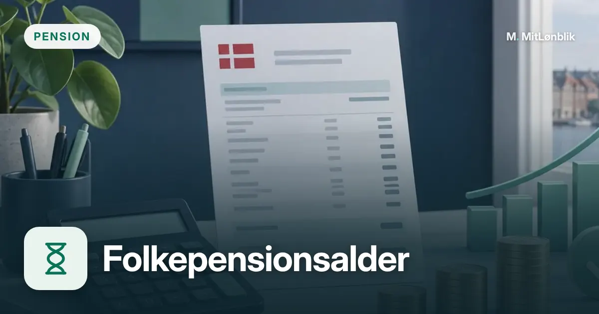 Illustration til Hvornår kan jeg gå på folkepension?