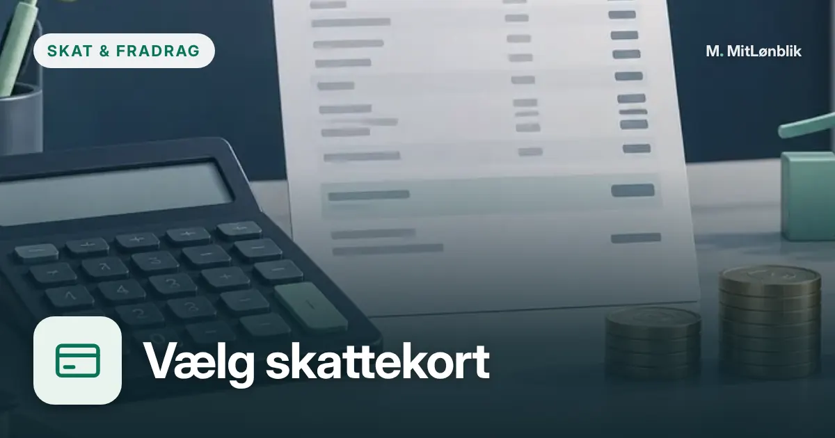 Hovedkort, bikort og frikort sammenlignet – illustration til guiden