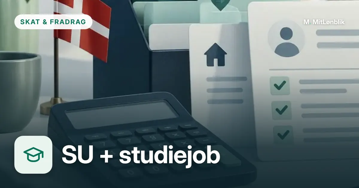 Illustration til SU og studiejob: hvilket skattekort?
